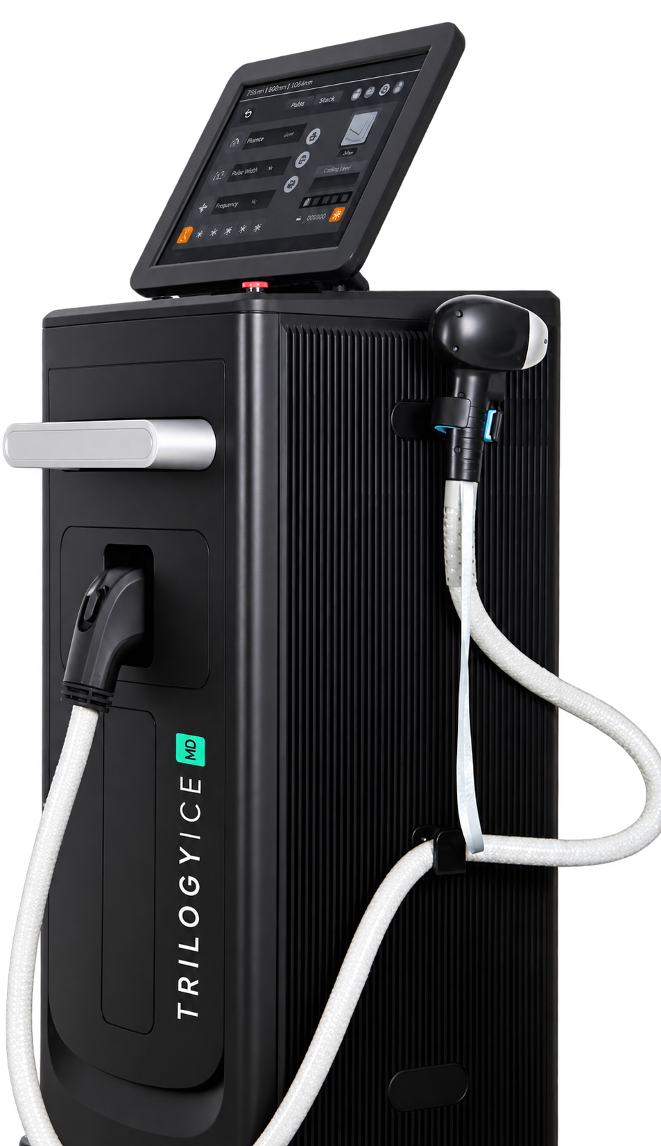 Trilogyice MD laser machine with background removed